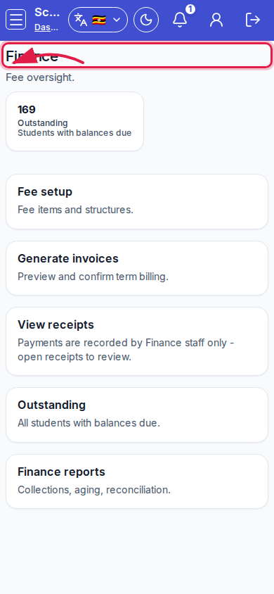 Finance step 4 mobile