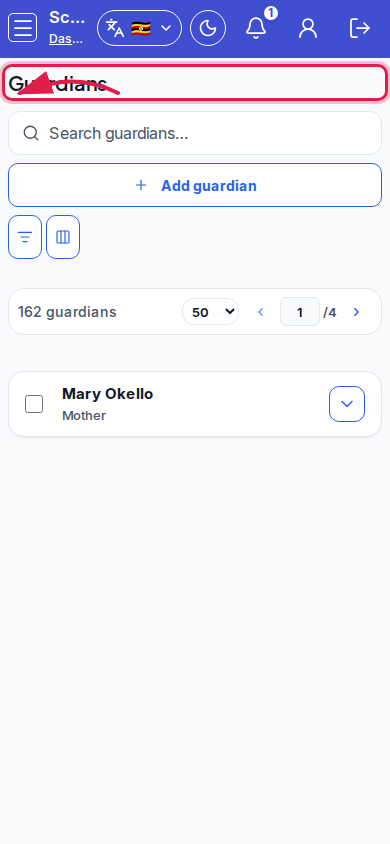 Guardians step 1 mobile