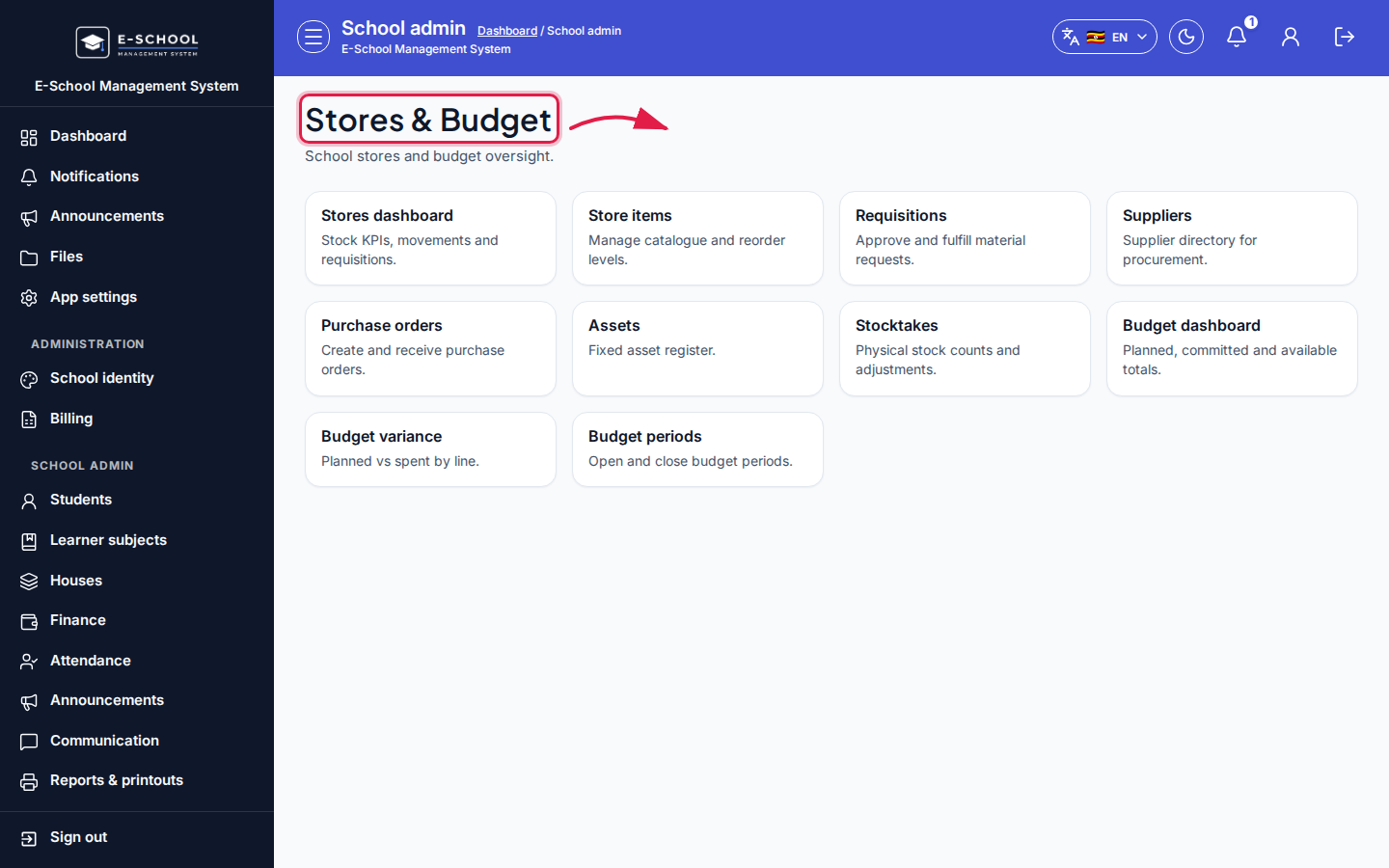 Stores &amp; Budget step 5 desktop
