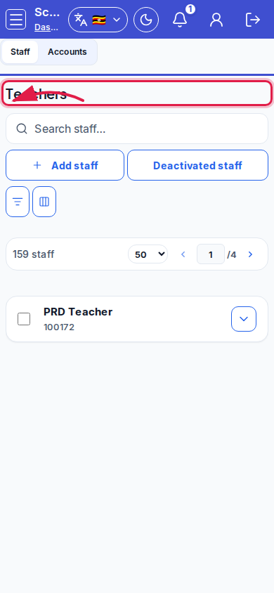 Teachers step 3 mobile
